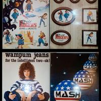 Poster vintage Jeans MASH / ROY ROGERS / WAMPUM