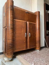 Sideboard credenza anni 50 stile jukebox Wurlitzer