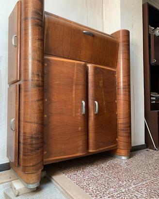 Sideboard credenza anni 50 stile jukebox Wurlitzer