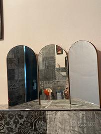 Trittico specchio vintage