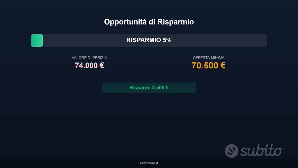 Immobile in asta di 222 m² con più di 5 locali a S - Vista 3