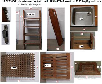 Accessori nautici vela e motore