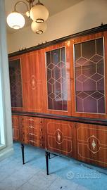 2 mobili da soggiorno vintage più un tavolo tondo 