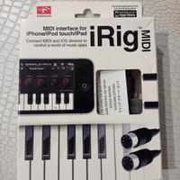 Interfaccia IRIG midi Ipod Iphone Ipad