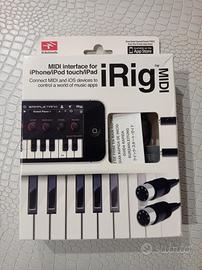 Interfaccia IRIG midi Ipod Iphone Ipad
