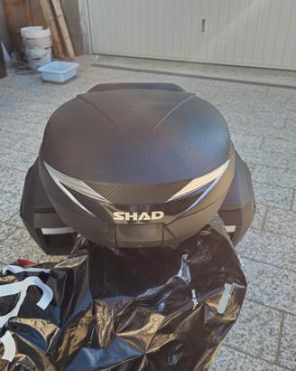 Set di valige più staffa  x moto
