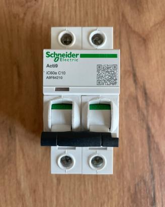 Magnetotermico 10A Schneider Electric - 2 poli