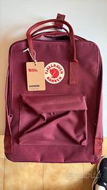zaino Fjallraven Kanken rosso bordeaux