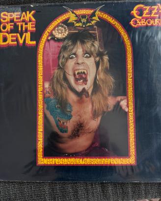 Vinile doppio live Ozzy Osborn speak the devil