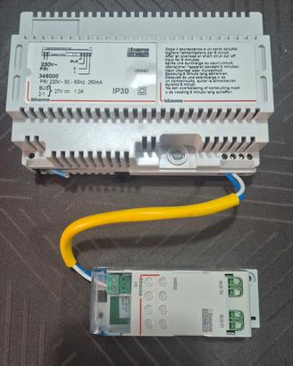 Alimentatore BTicino 346000 + Nodi BUS 346830 