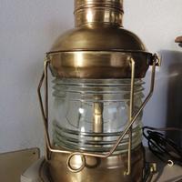 Lampada Nautica - Fanale di via in ottone