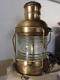 Lampada Nautica - Fanale di via in ottone