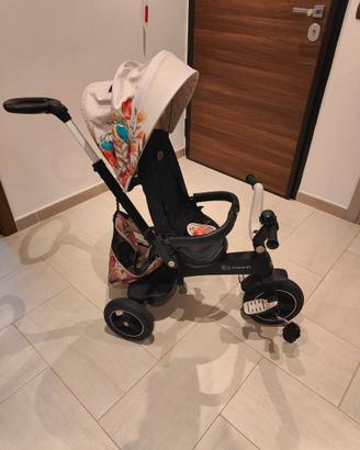 Triciclo con bastone bambina
