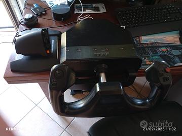 manetta thrustmaster+cloche Pro Flight jike System