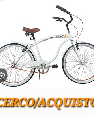 Bicicletta Be Bikes Be Cruiser taglia SW bianca