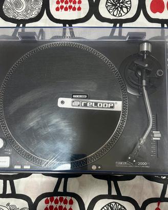 Giradischi Reloop RP2000M con coperchio