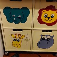 Casettiera per bambini