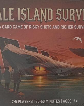 Whale Island Survivor Gioco da Tavolo Carte
