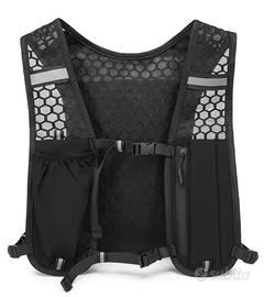 Gilet running + flask omaggio