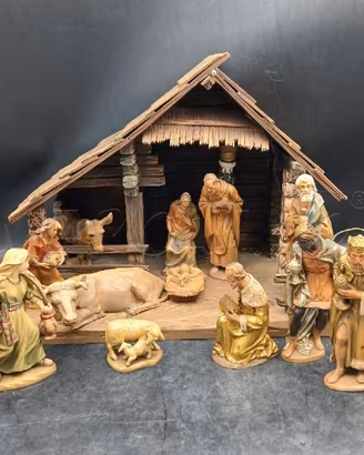 PRESEPE ANRI CON CAPANNA