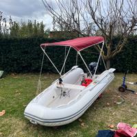 Gommone selva t325v e motore mercury 9.9