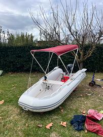 Gommone selva t325v e motore mercury 9.9