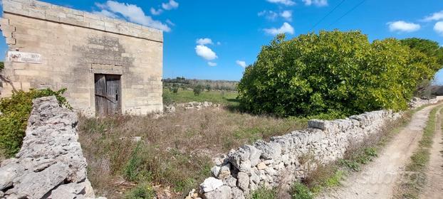 Terreno con piccolo casolare