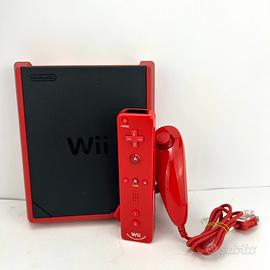 Console Nintendo Wii mini rossa completa wiimote