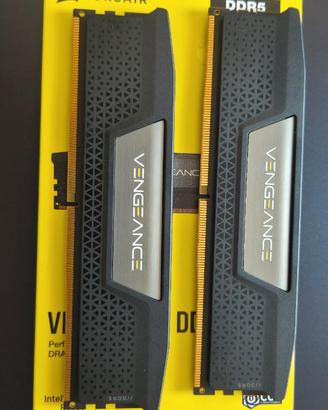 RAM CORSAIR VENGEANCE DDR5 32gb - 2x16gb 5200 MT/S