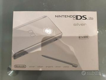 Nintendo DS Lite Silver boxato scatola con inserti
