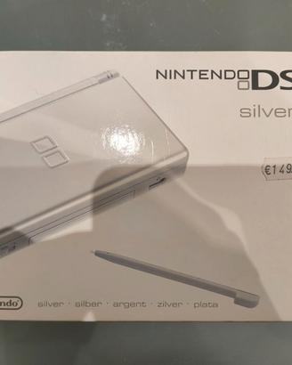 Nintendo DS Lite Silver boxato scatola con inserti