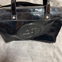 Borsa nera lucida