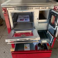 STUFA/CUCINA A LEGNA C/FORNO “SENKO” SG75 da 7,5kw