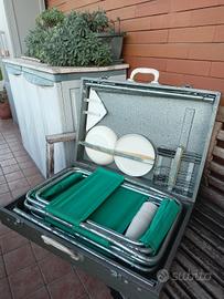 set da campeggio vintage