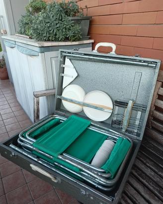 set da campeggio vintage