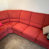 Divano letto angolare