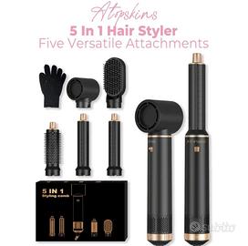 spazzola ad aria calda set ferro arricciacapelli 