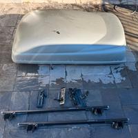 Baule tetto originale Suzuki + barre portapacchi