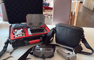 Dji mini 4 pro con accessori e Googles lent e rc