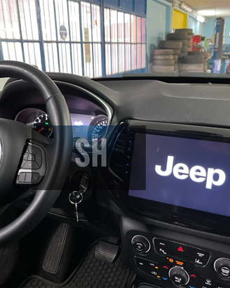 Radio touch 10 pollici carplayandroid JEEP COMPASS
