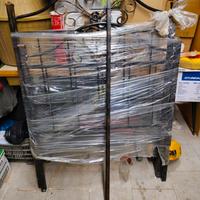 Lettino singolo in ferro battuto