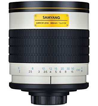 OBBIETTIVO A VITE Samyang 500MM