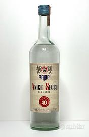 Bottiglia vintage di Anice Secco Sabar - anni 70'