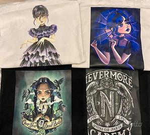 Borsa mercoledi addams in canvas