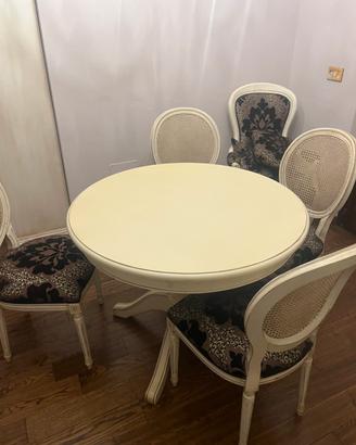 Tavolo e Sedie Shabby