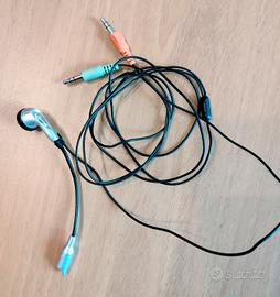 Auricolare Mono con Microfono a Stelo