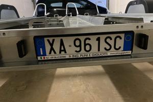 Carrello porta Moto 3 posti