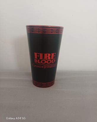 bicchiere game of thrones 