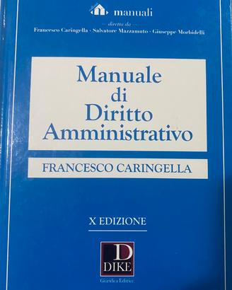 Manuale di Diritto Amministrativo