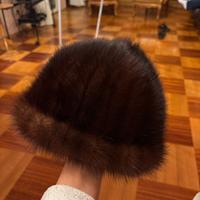 Cappello donna 100% visone